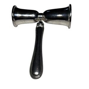 Wallace Silversmiths Silver Plated Cocktail Jigger Barware Bartender Tool Gift